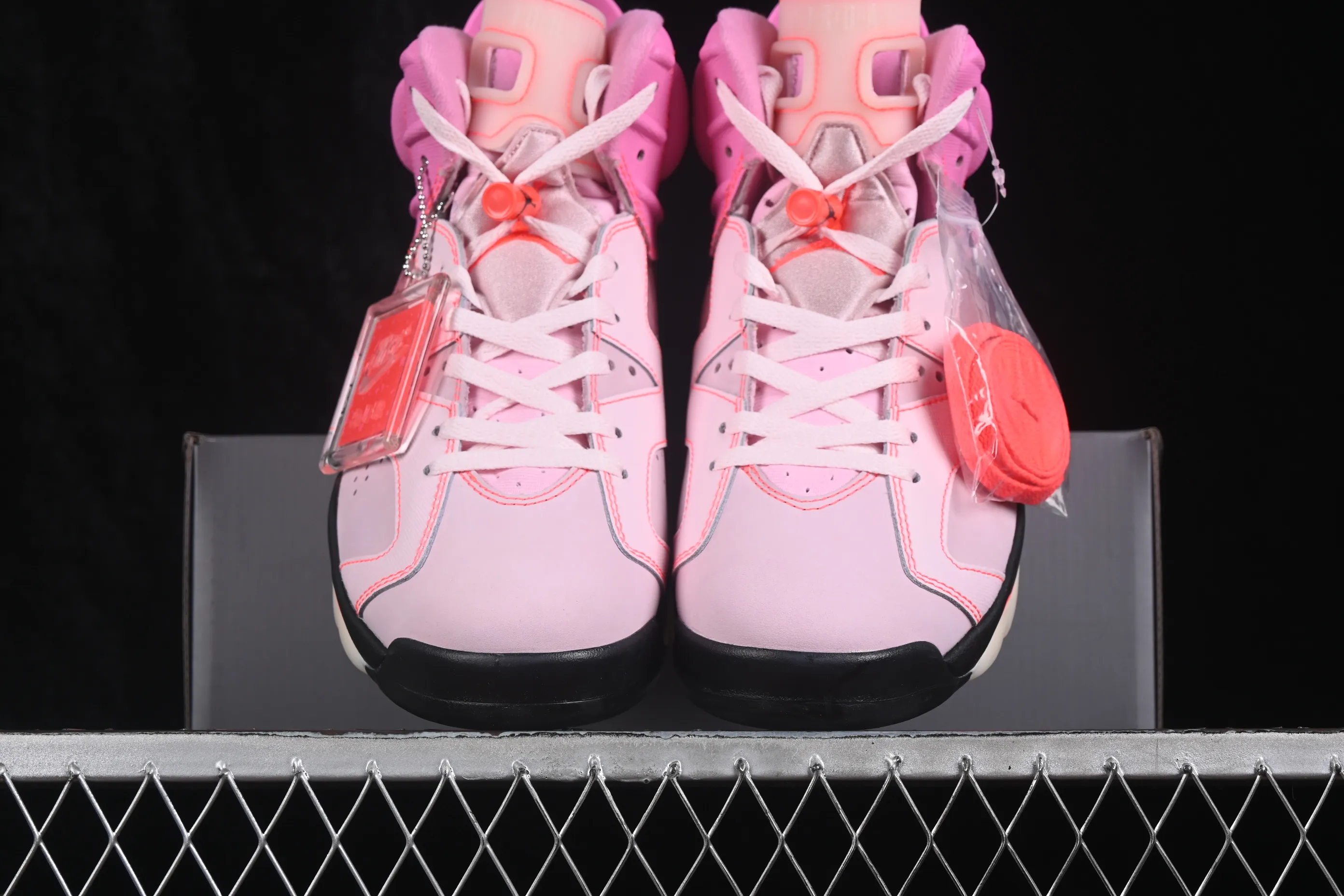 All categories Air Jordan Jordan series basketball shoes Air Jordan 6 Awake NY x Air Jordan 6 "Playful Pink" AJ6 Joe 6 playful pink IQ5706-600
